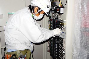 電気工事の写真